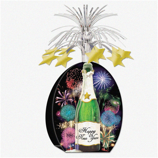 1-Pack Sparkling New Year Centerpiece 9" x 13"