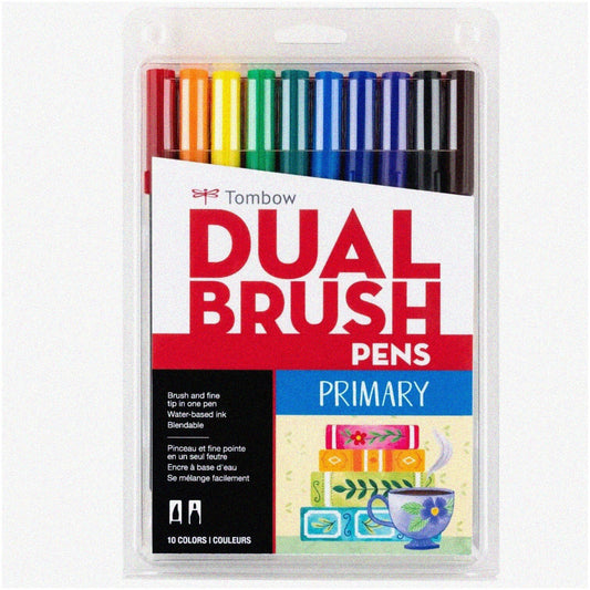 Rainbow Duet Dual-Tip Watercolor Markers 10 Pack