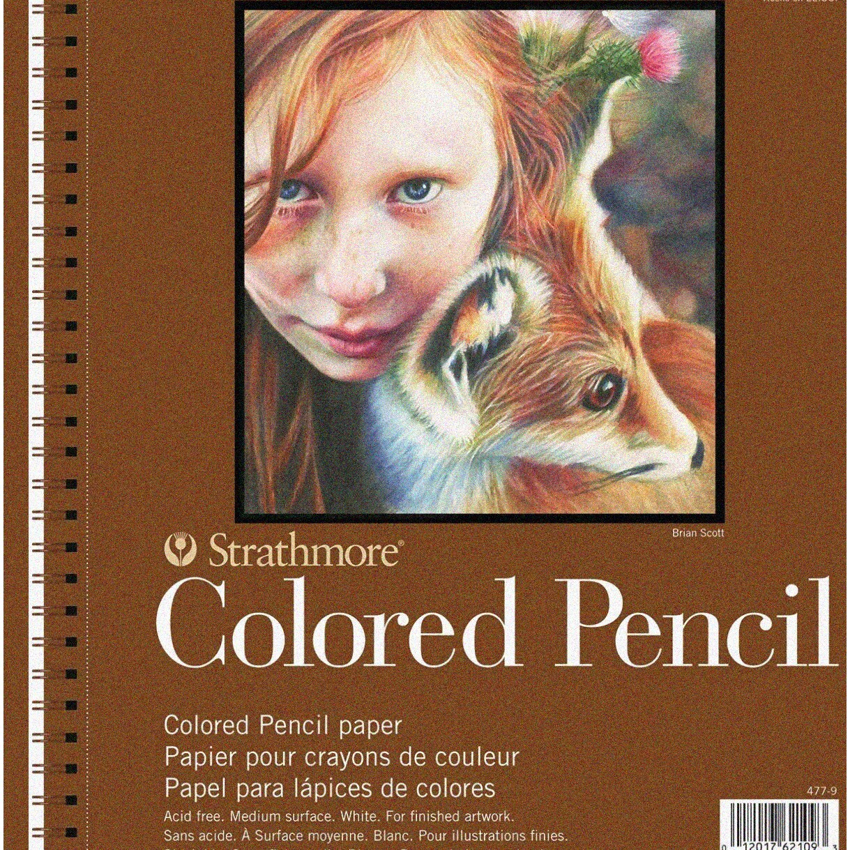 Spiral Sketchbook 9x12 30 Sheets
