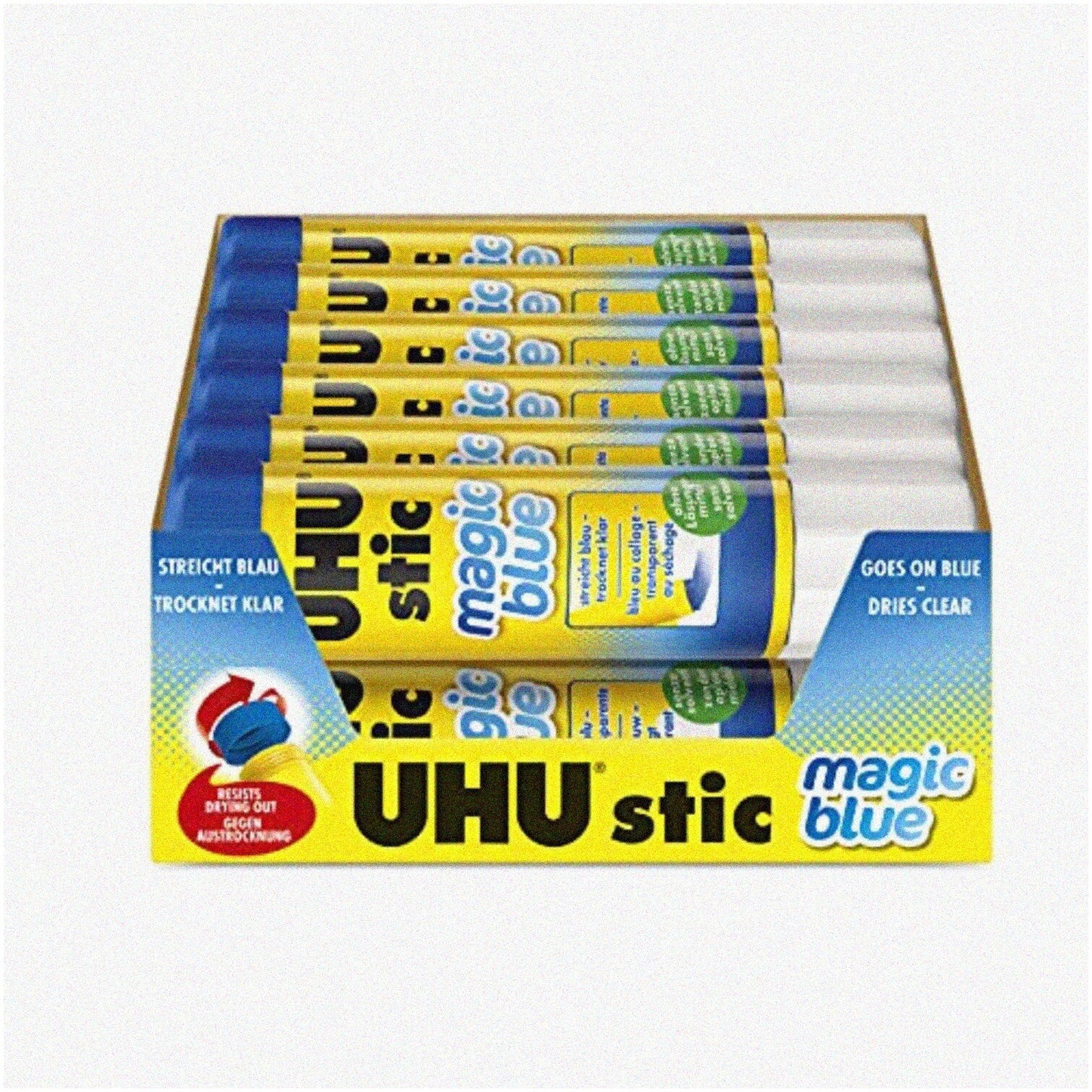 Blue Color Glue Sticks 12 Pack 1.41oz