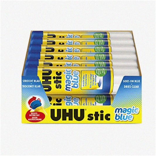 Blue Color Glue Sticks 12 Pack 1.41oz