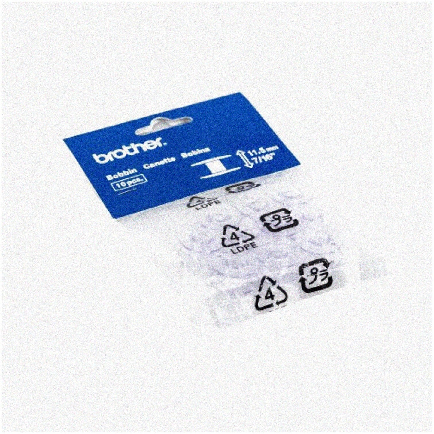 StitchMaster ClearThread 10-Pack Bobbins