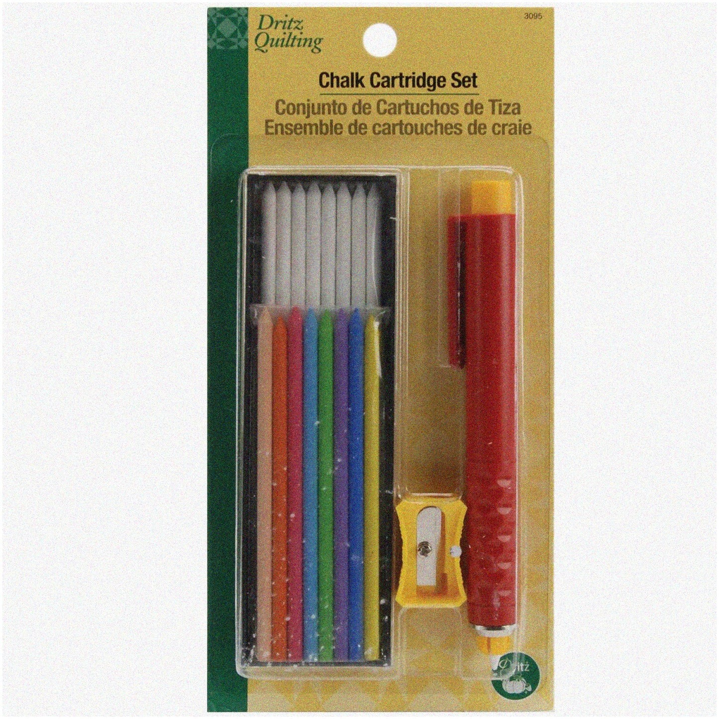 Colorful Chalk Cartridge Kit with 16 Chalks