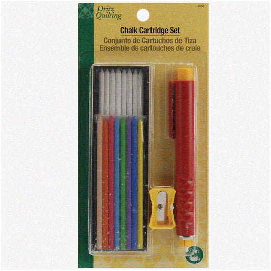 Colorful Chalk Cartridge Kit with 16 Chalks