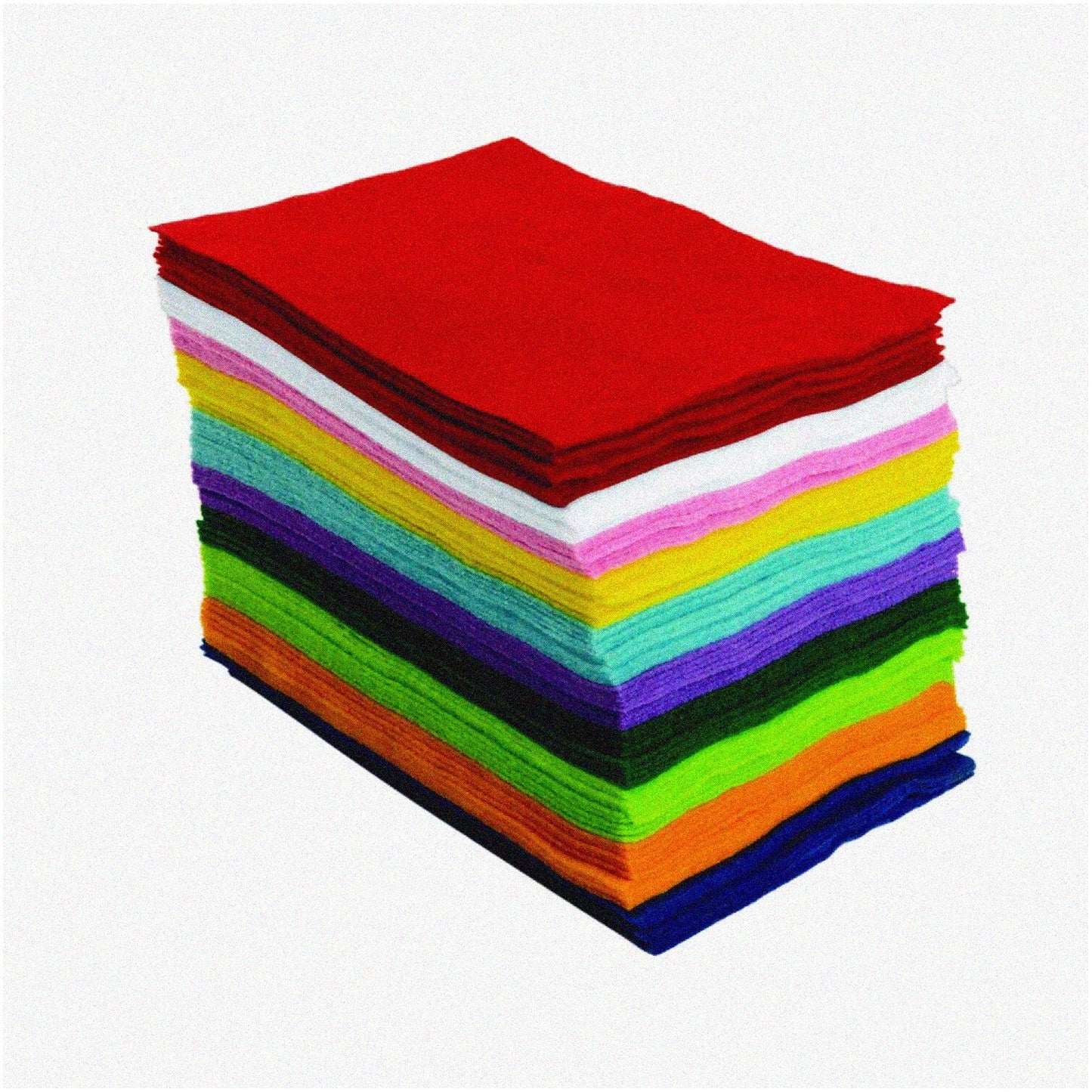 CraftyFelt Polyester Sheets 6x9 10-Color Pack
