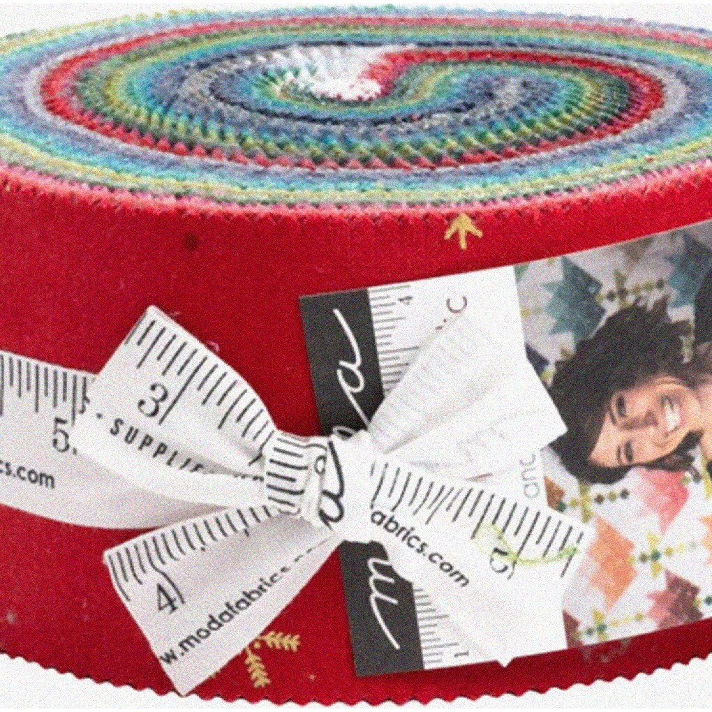 40 Metallic Jelly Roll Strips 2.5-inch