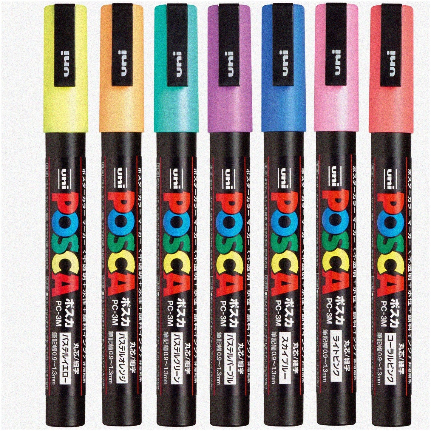 7 Natural Colors Fine Point Paint Marker Pen Set