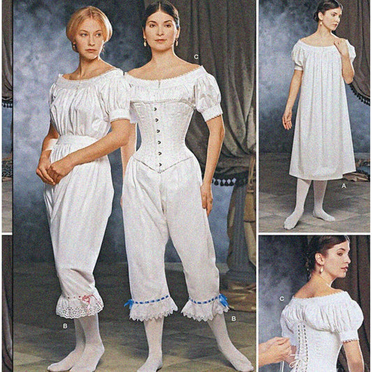 Women's Civil War Sewing Pattern Sizes 14-20