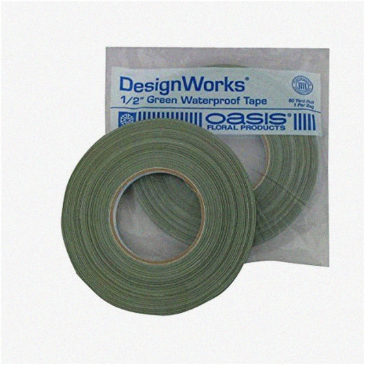 Waterproof Tape 60yd Green 1/2 Inch
