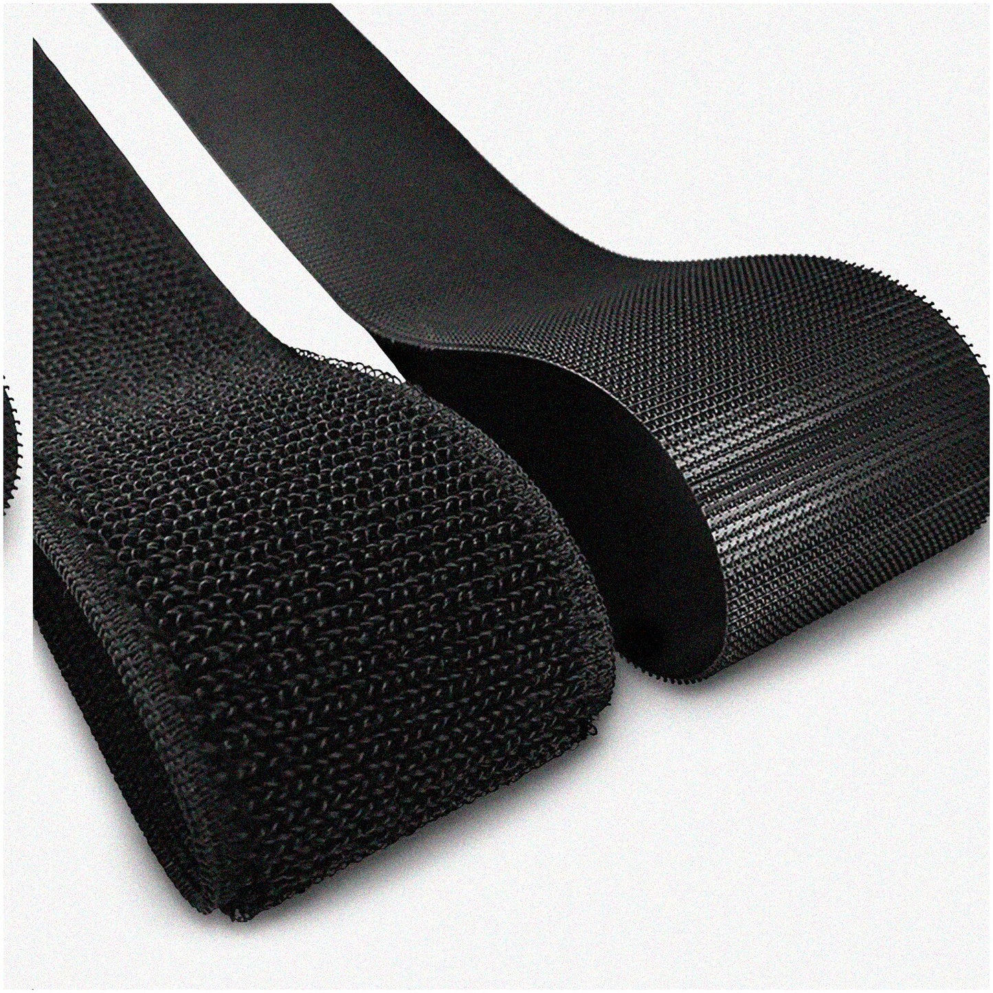 Hemming Tape Non-Adhesive Nylon Strips 4" with 12" Hook and Loop