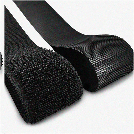 Hemming Tape Non-Adhesive Nylon Strips 4" with 12" Hook and Loop