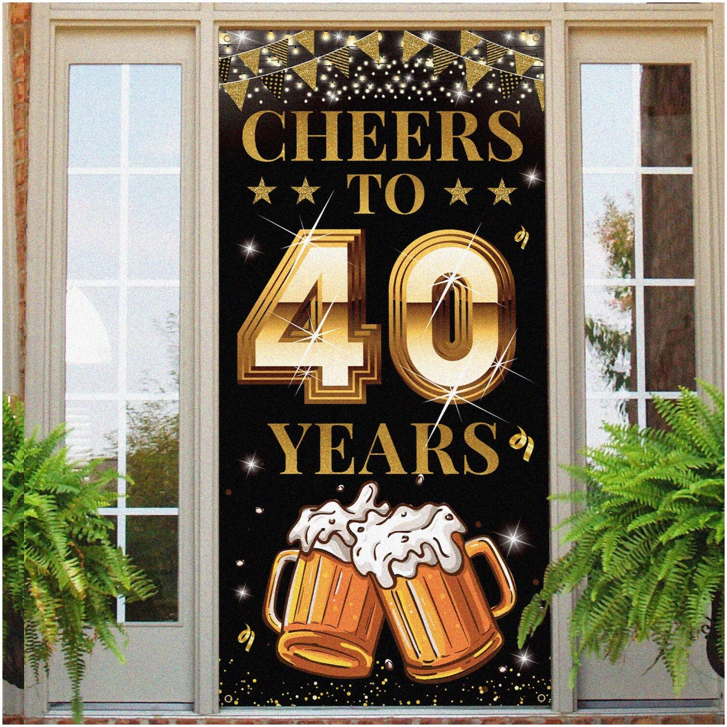 Sparkling Silver 52nd Birthday Table Toppers 12-Pack