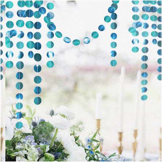 Azure Celestial Garland 52ft Blue Party Decorations