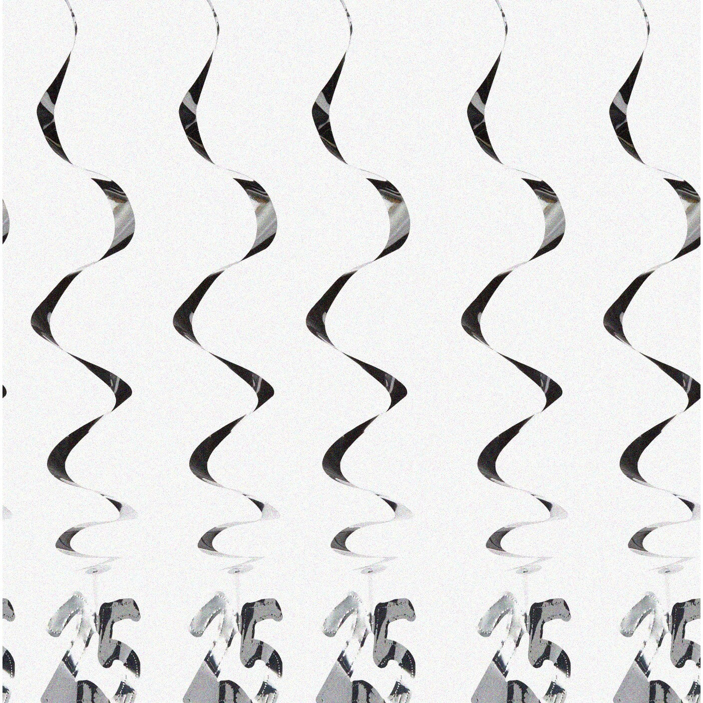 Silver Jubilee Celebration Whirls 5 Pack