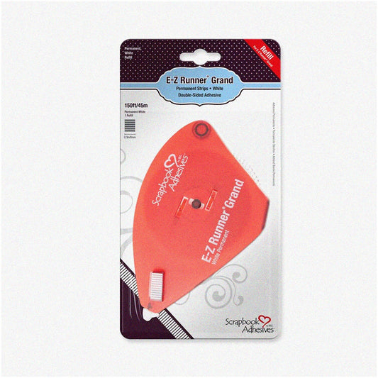 Double-Sided White Adhesive Tape Refill 150ft