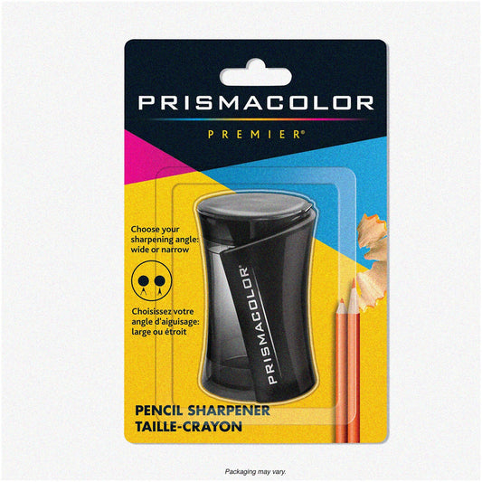 Black Pencil Sharpener with Dual Blades