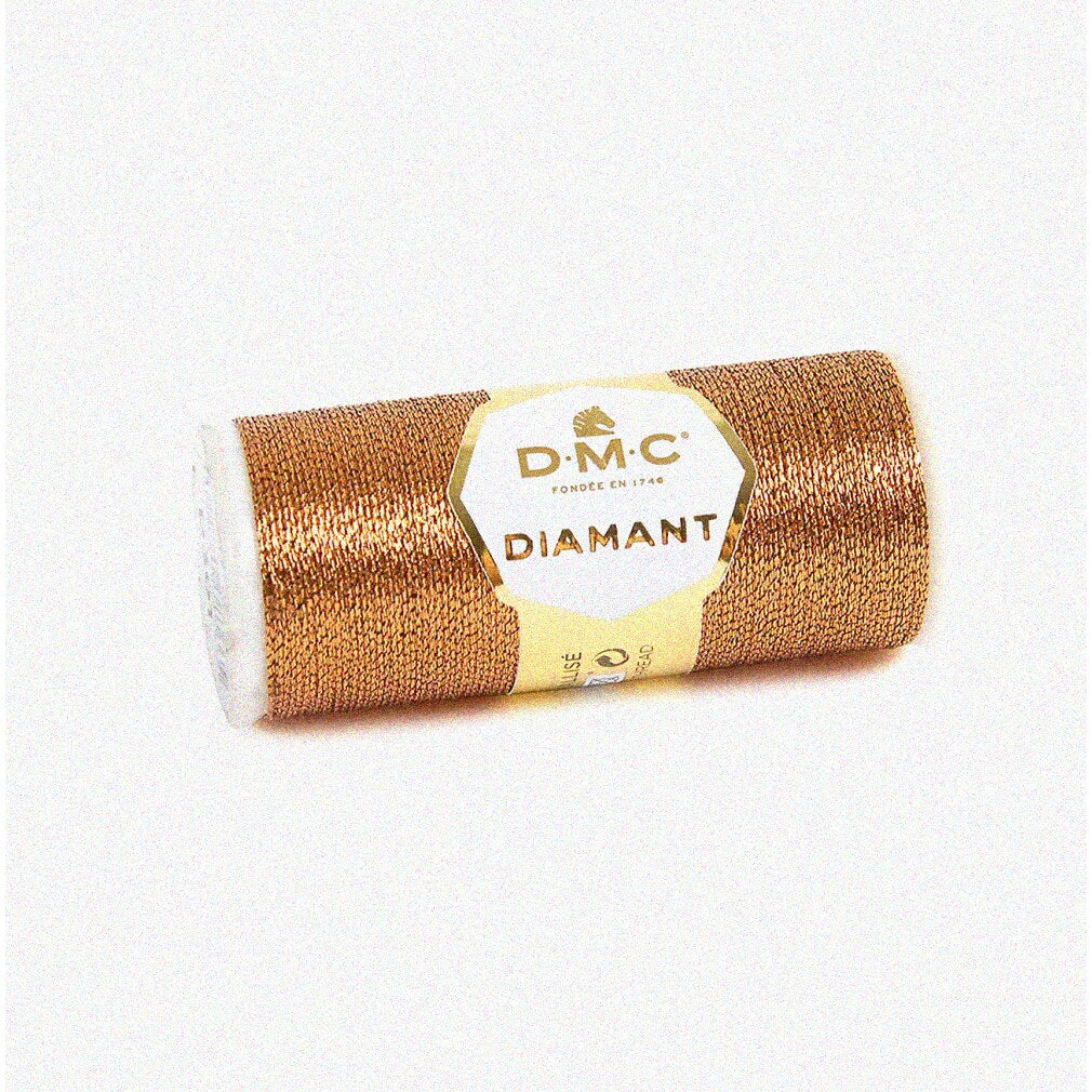 Copper Gleam Diamant Metallic Needlework Thread 38.2 Yards