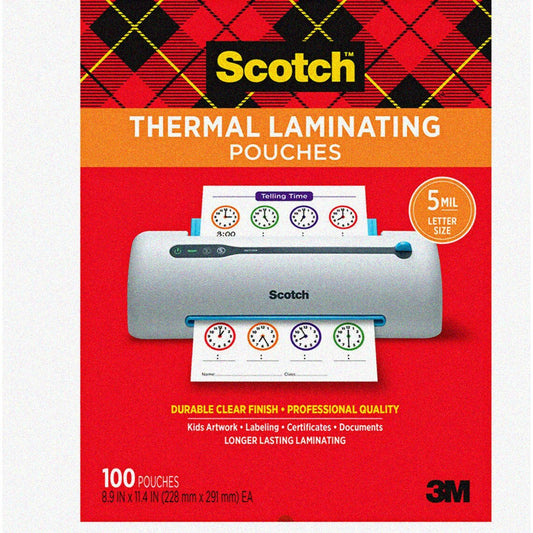 HolidayGuard Clear Laminating Pouches 100 Count
