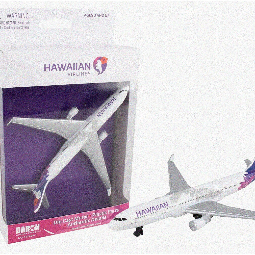 Die-Cast Aircraft Model White 1:200