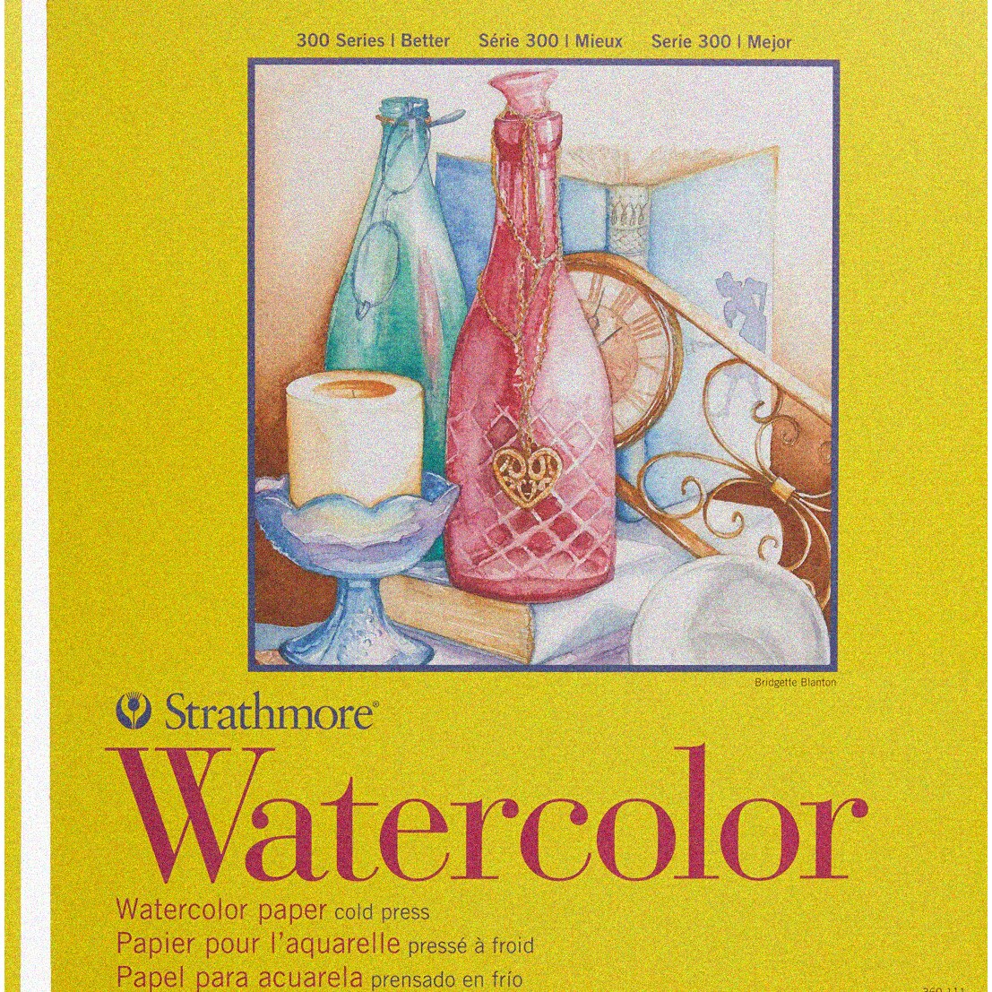 Watercolor & Mixed Media Paper Pad 11x15 inches