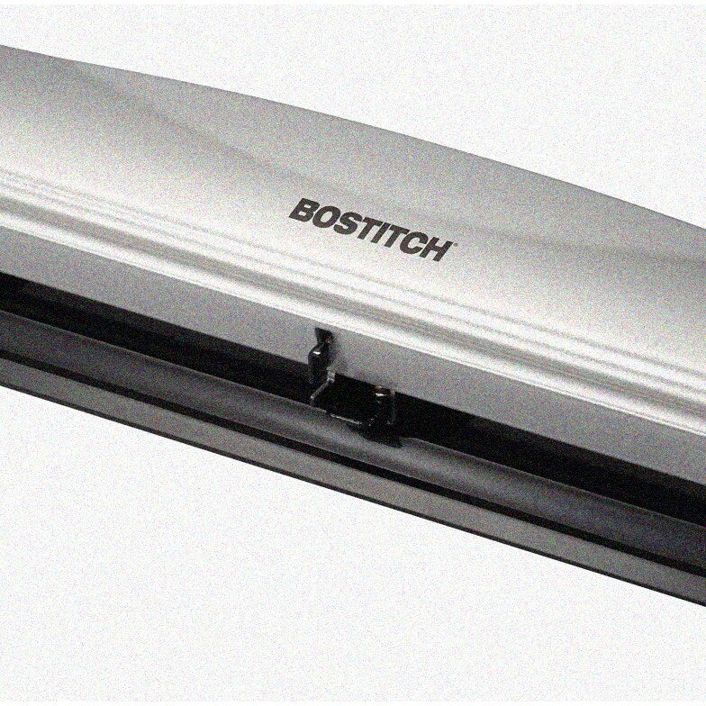 Silver Bullet 3 Hole Punch 12 Sheet Capacity Office Tool