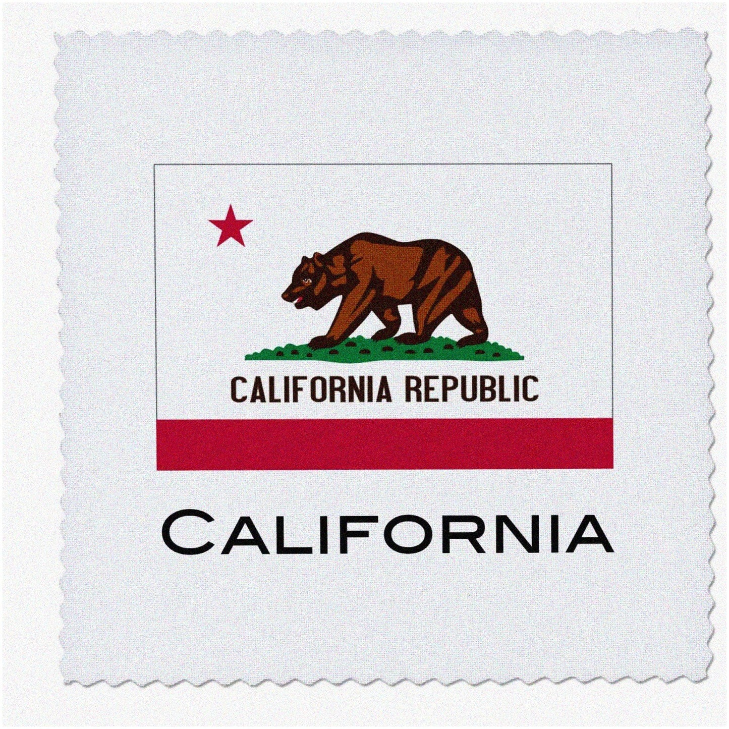 Californian Heritage Patchwork Quilt Square 10x10 Inches