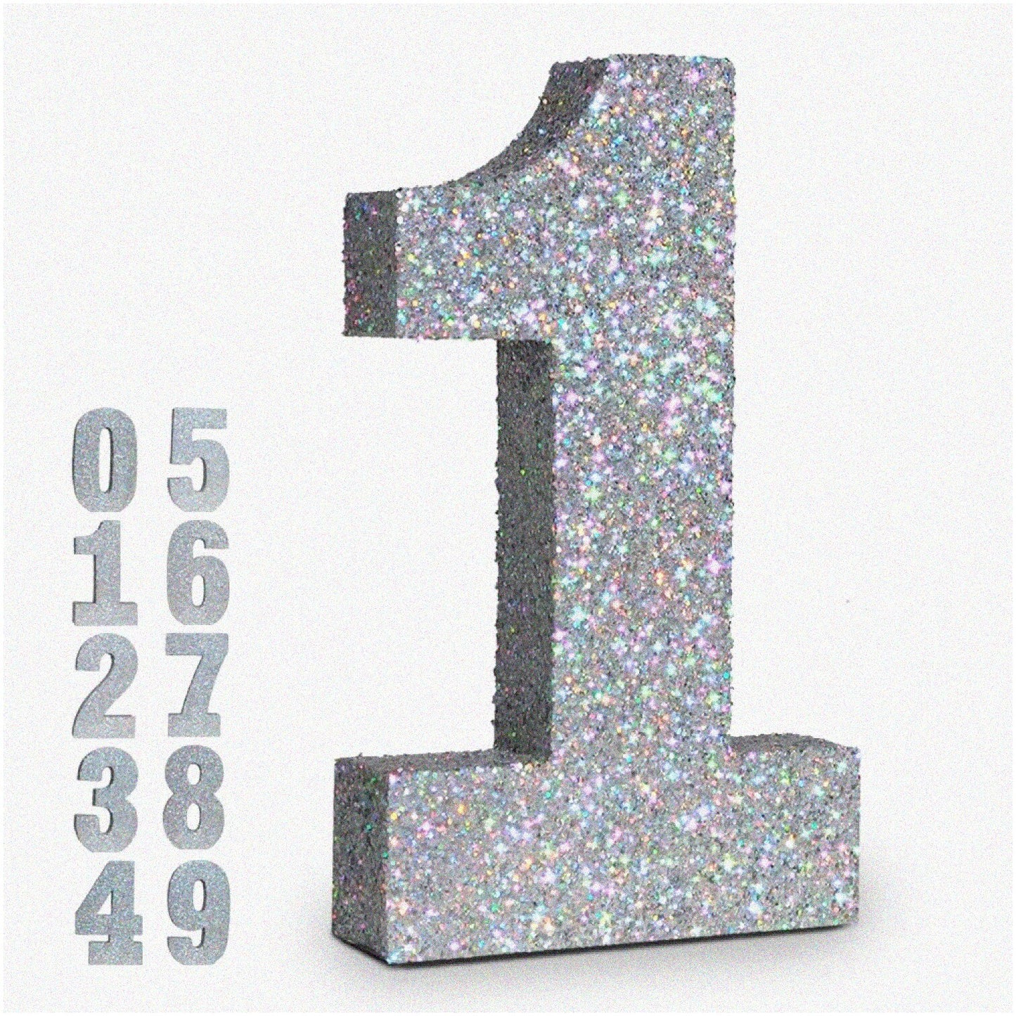 10 Pack Silver Fringe Curtains and Streamers 3.2x6.56 Feet