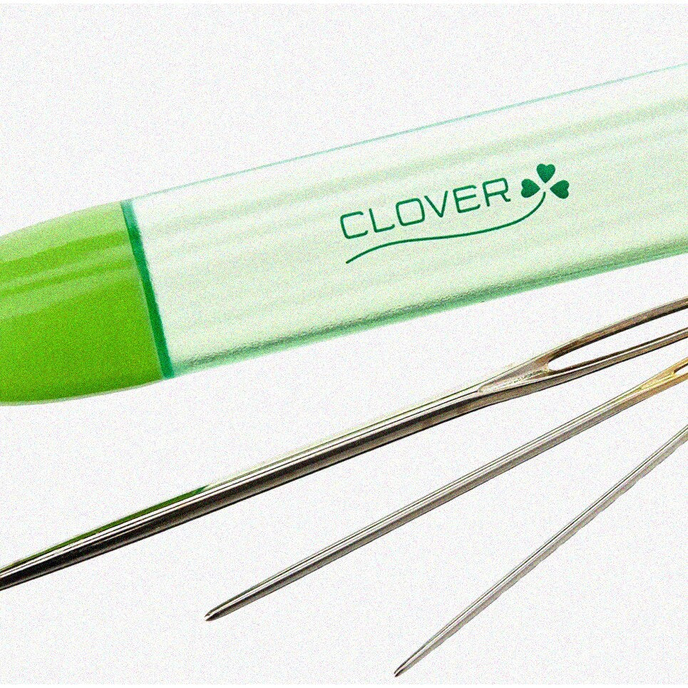 MiniMend Chibi Darning Needles Set Blue/White 3 Sizes