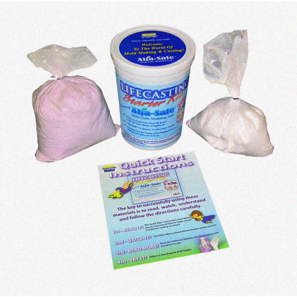 Alja-Safe LifeCast Kit for Body Part Molding