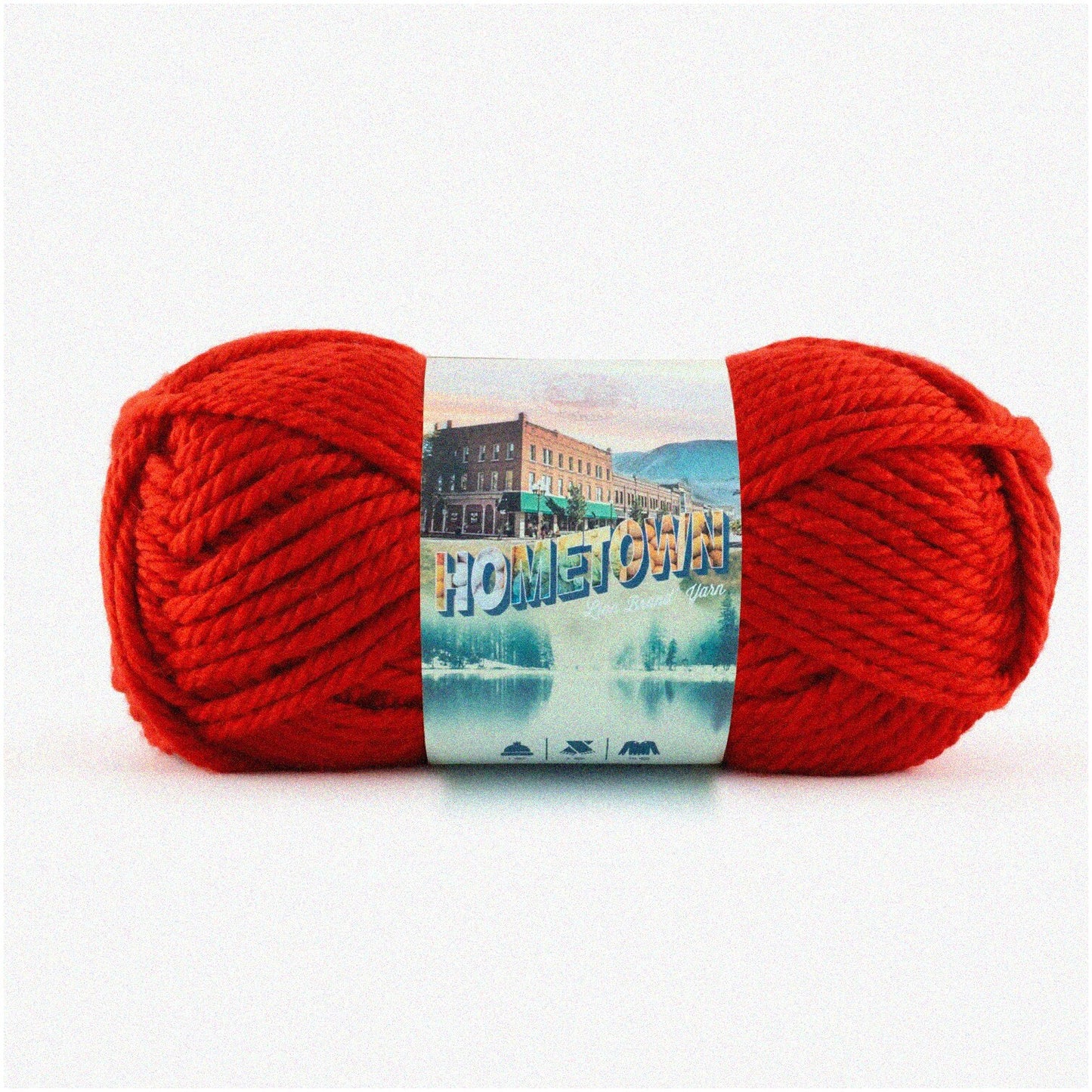 Red Knit & Crochet Bulky Yarn 192ft 5oz