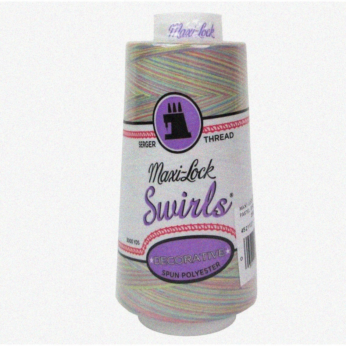 Colorful Twist Thread Maxi-Lock Swirls