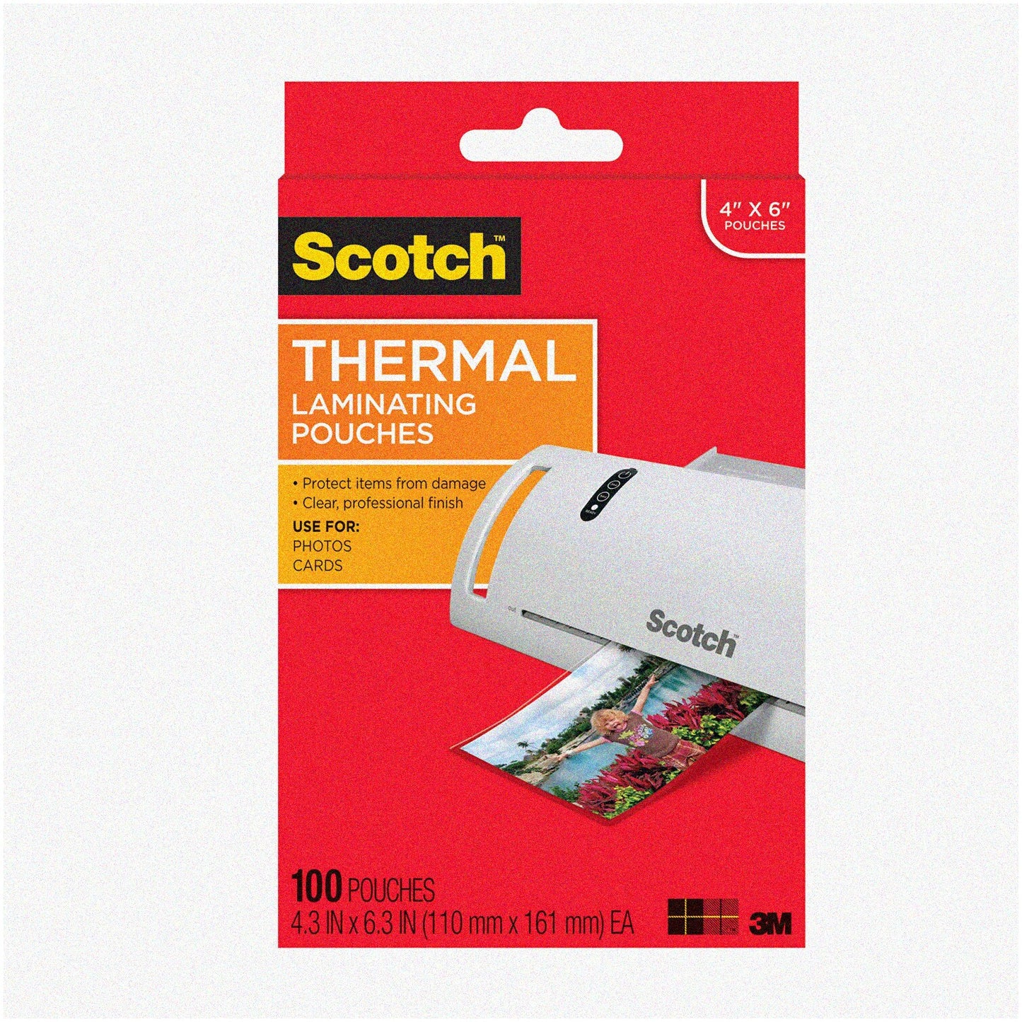 HolidayLam Clear Laminating Pouches 100 Count 5 mil