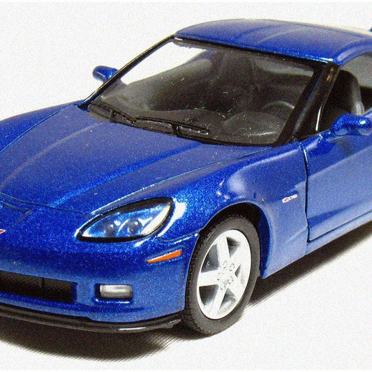 Blue Lightning 2007 Corvette Z06 1:36 Scale Die Cast Metal Model
