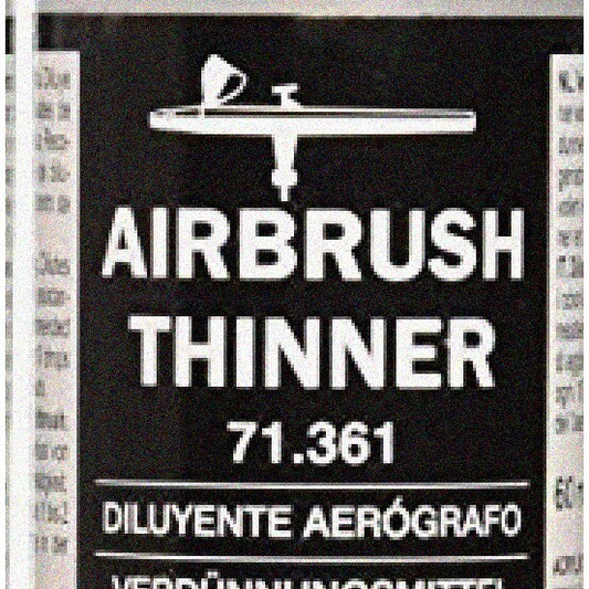 2oz Clear Model Paint Thinner for Airbrushing