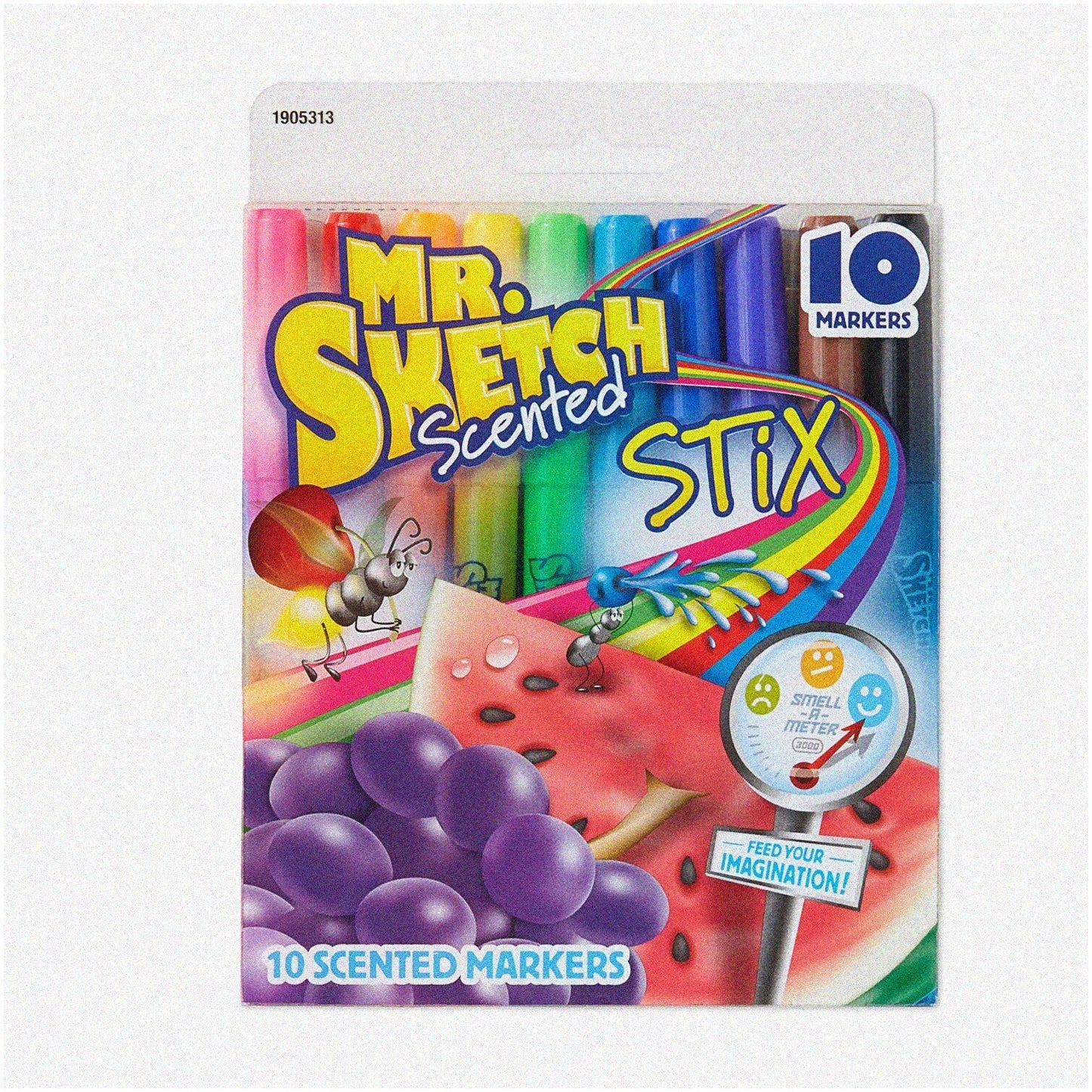 AromaArt Watercolor Stix Set 10 Vibrant Scented Markers