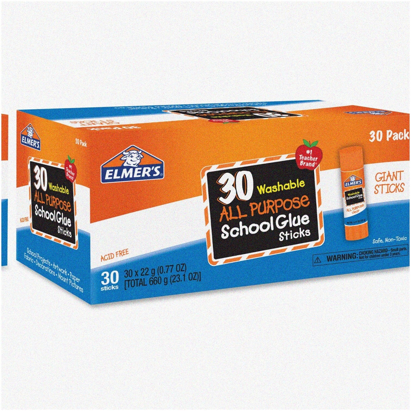 30 Pack Washable School Sticks Lightweight 22g