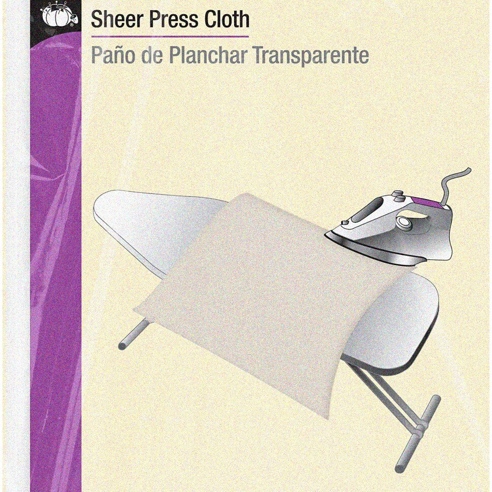 SilkSense 22x30 Sheer White Organza Press Cloth