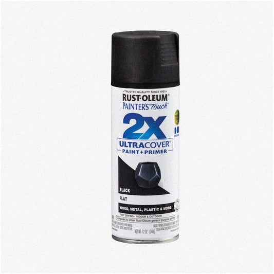 Blackout Pro 2X Ultra Coverage Spray Paint 12 oz Black