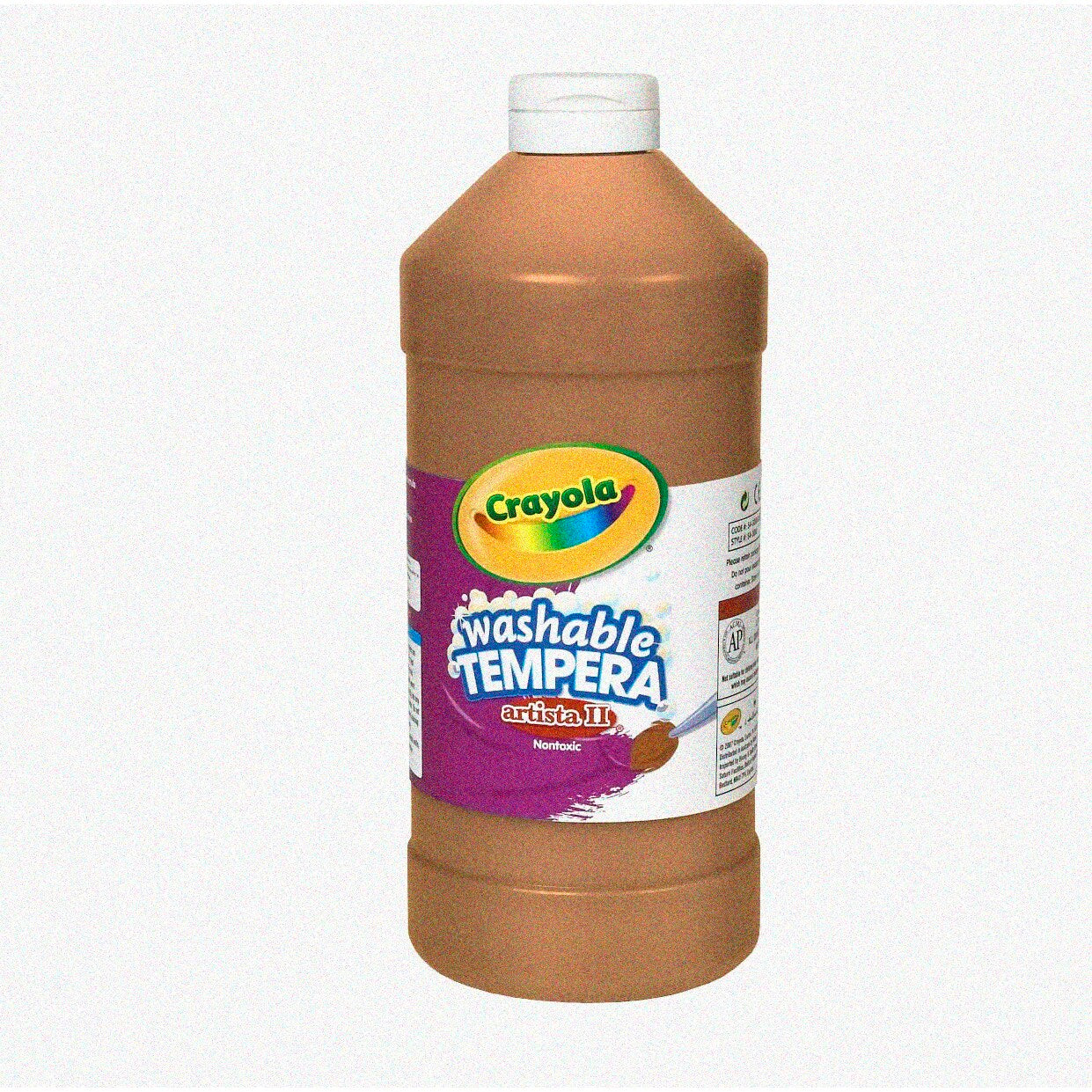 Kids' Brown Washable Tempera Paint 32 Oz Squeeze Bottle