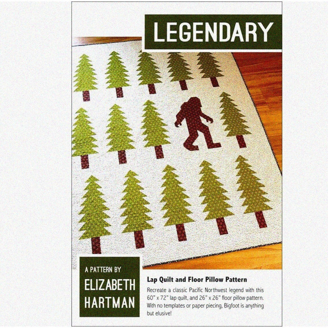 Pattern Prodigy Mythical Sasquatch Quilt 10" Package