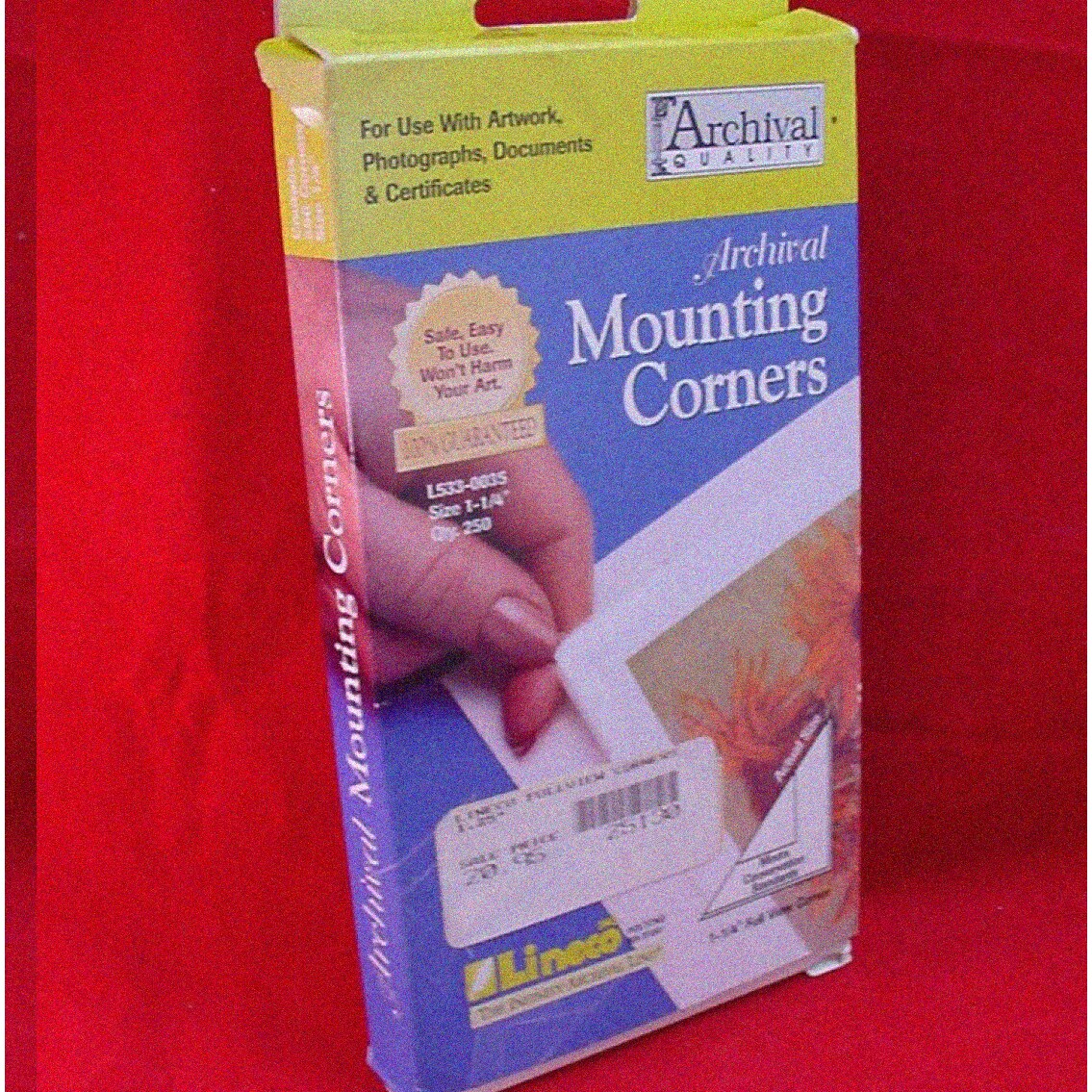 ClearFlex Mounting Corners Self-Adhesive Polypropylene Pack of 250