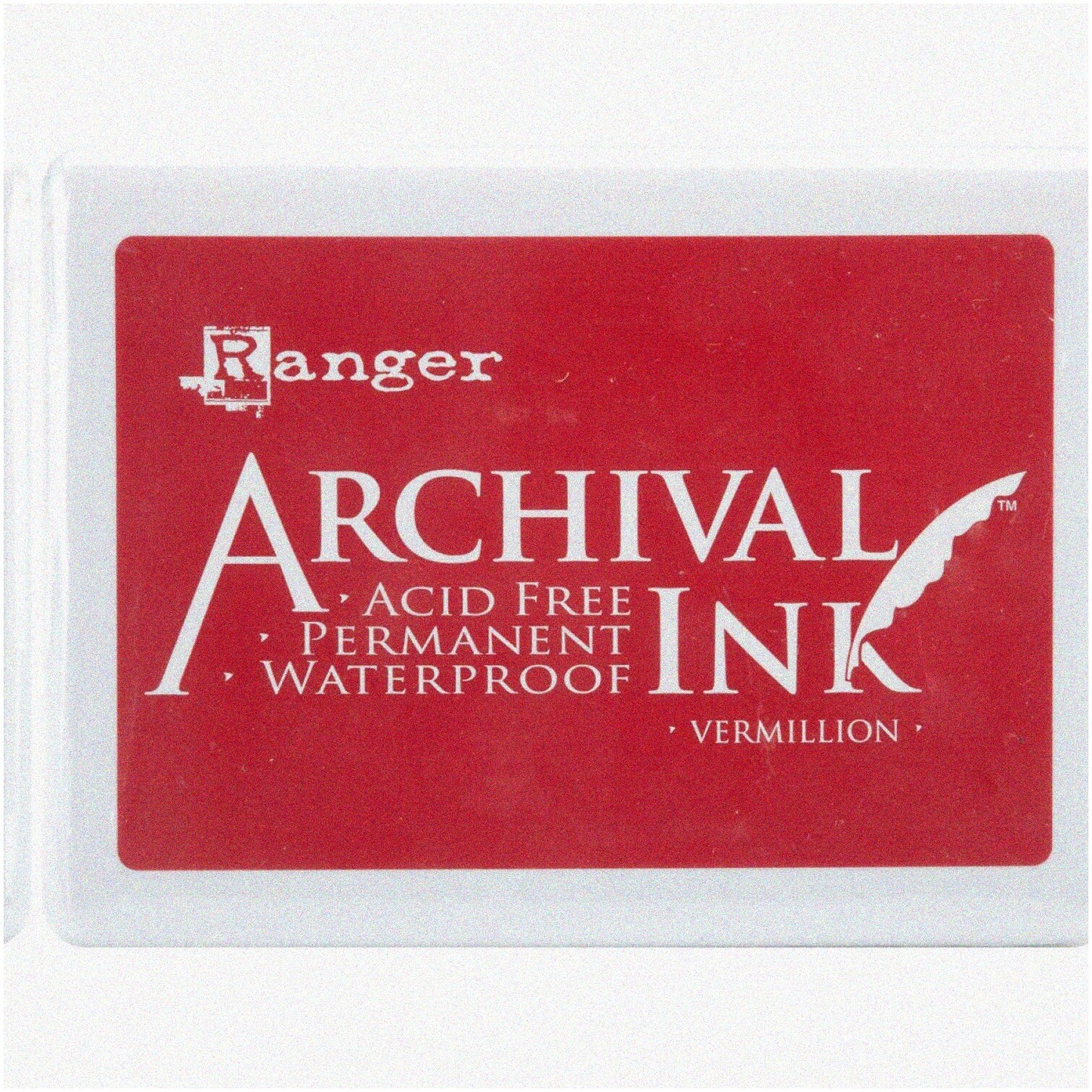 Vibrant Vermillion Jumbo Ink Pad 3.5x6.75 inches