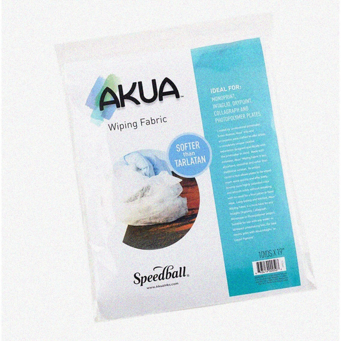 White Wipe Fabric 19x10 Yards for Printmaking