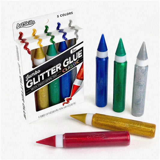 Rainbow Glitter Pens 5 Pack