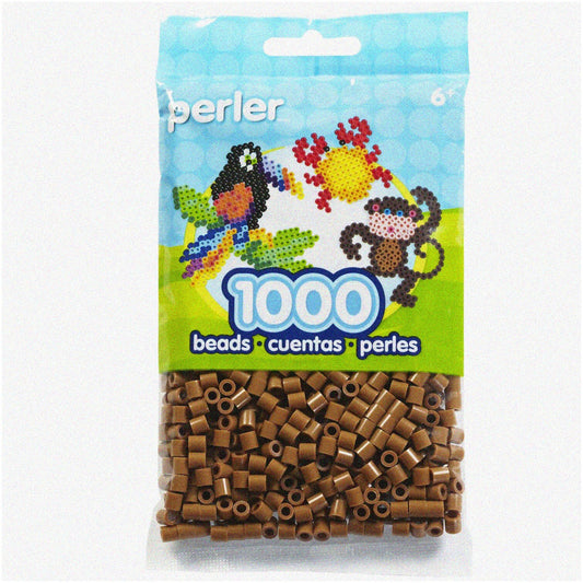 Light Brown Beads 1000 Count for Jewelry Making and Crafts