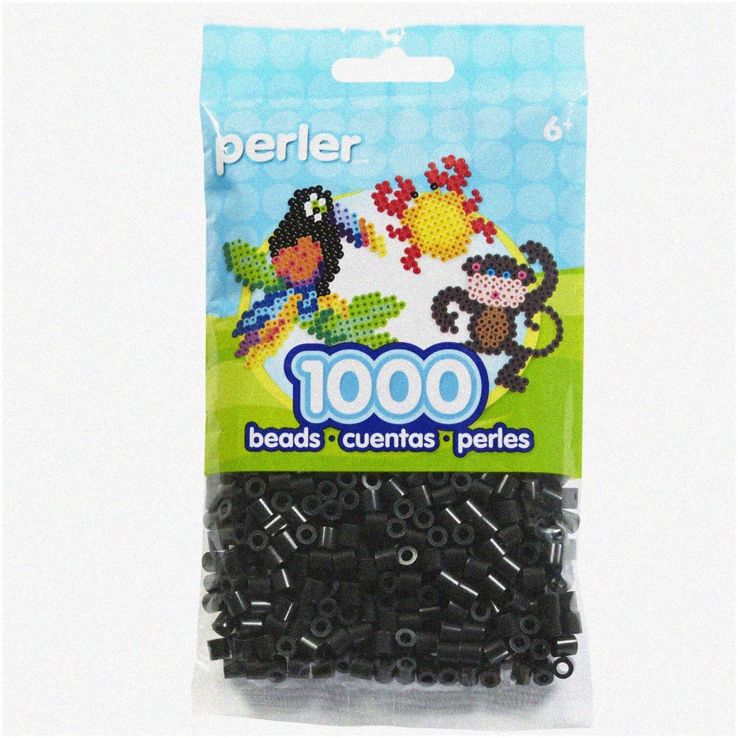 1000 Black Fuse Beads Crafting Set for Kids