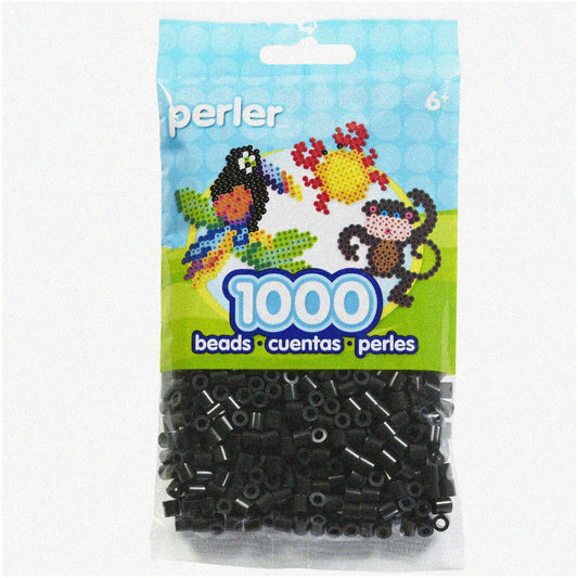 1000 Black Fuse Beads Crafting Set for Kids