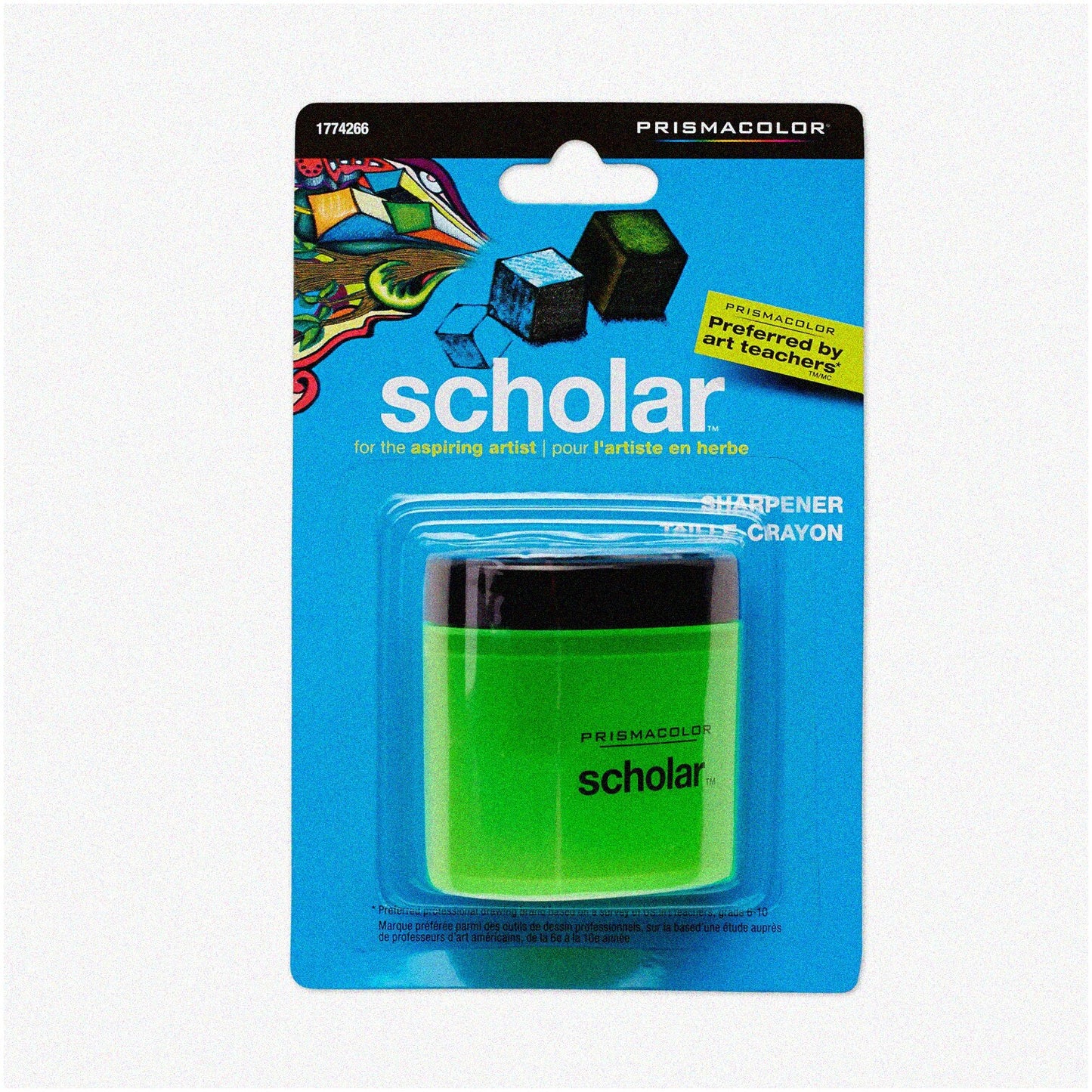 Green Pencil Sharpener Compact