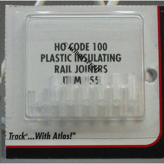 24 HO Scale Plastic Rail Connectors