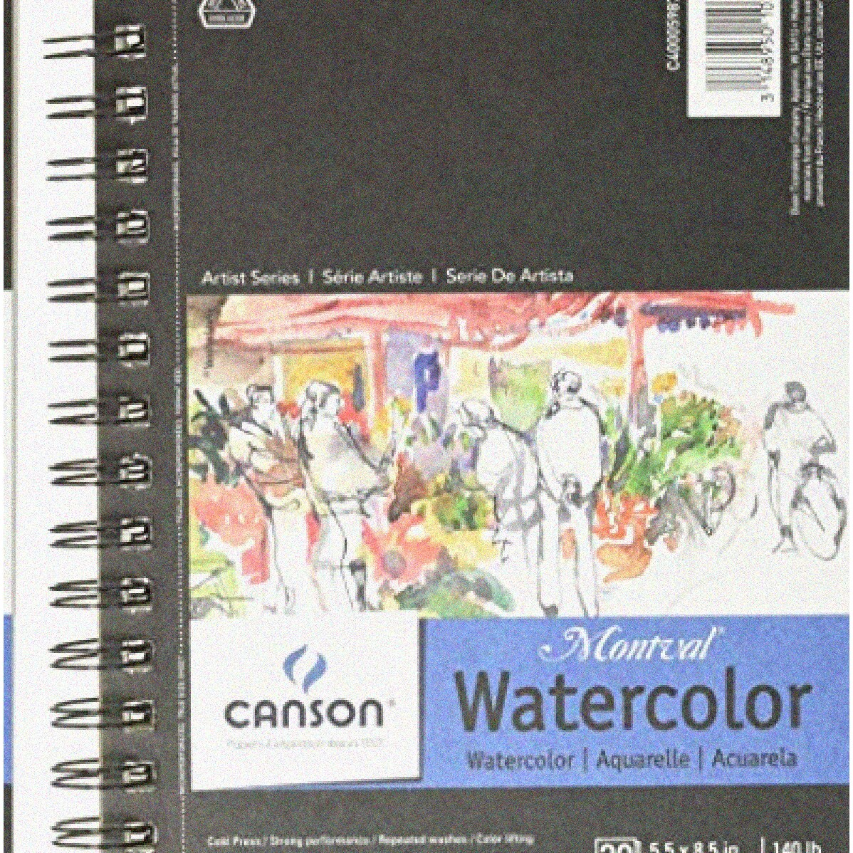 Watercolor Wonder Pad 5.5x8.5 Inches 20 Sheets